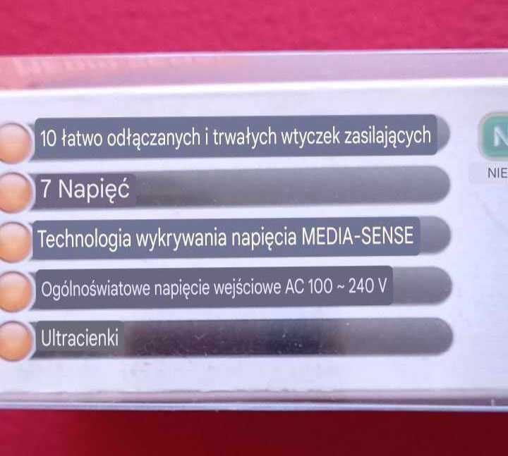 Uniwersalny zasilacz impulsowy do komputerow mobilnych 90W