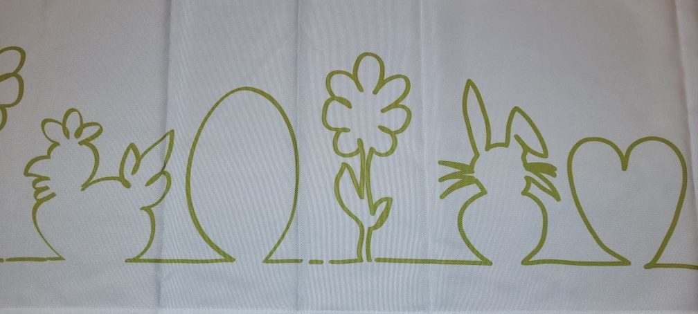 Bieżnik wielkanocny zajączek królik święta Wielkanoc 40x145