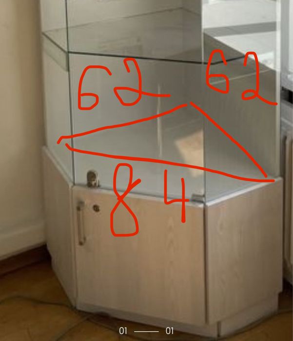 Продам витрину, стелаж, шкаф, парикмахерская лаборатория