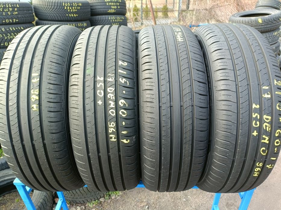 2x 215/60r17 Dunlop EnaSave EC300+ z 2017r DEMO nie używane