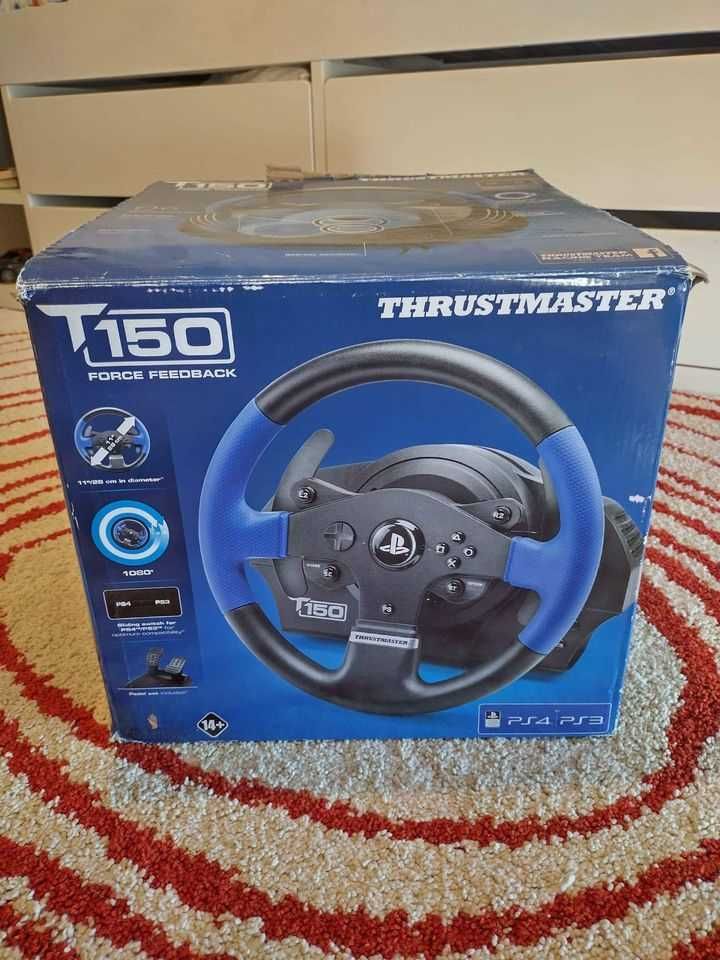 Volante Thrustmaster T150 force feedback PS3 PS4