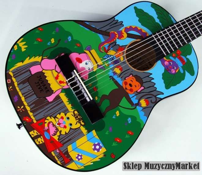 Gitara klasyczna dla dzieci rozmiar 1/4