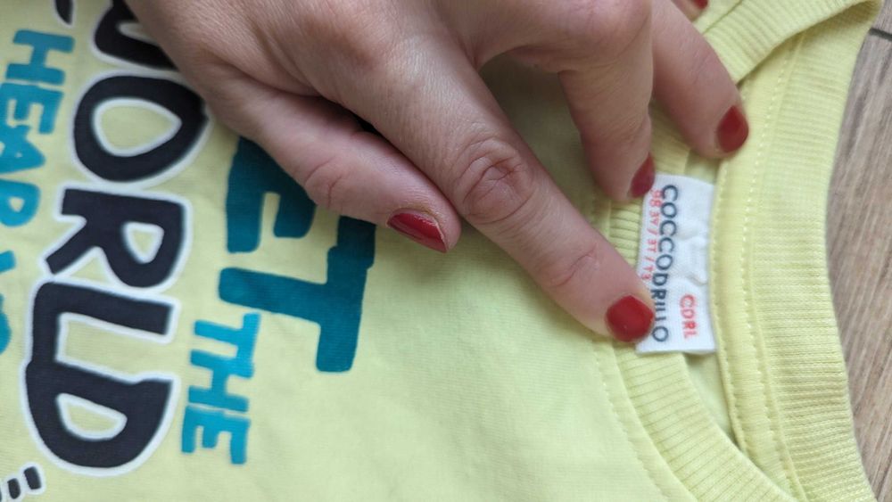 Bluzka 98/104 coccodrillo