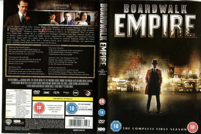 Boarswalk Empire  5 płyt dvd pakiet