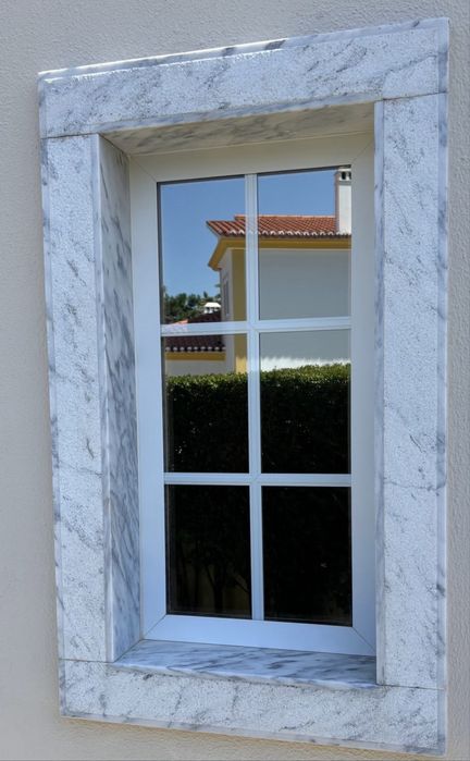 Janela 0,5x1,0 - vidro duplo, Alu lacado