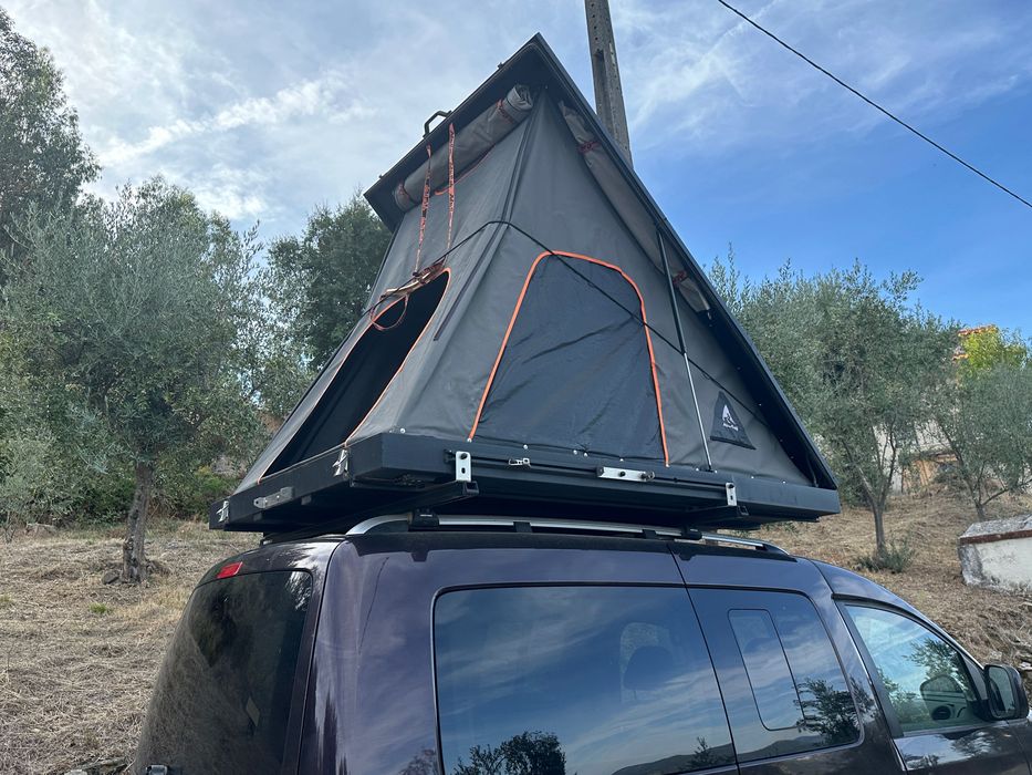 Tenda de teto Alu‑Cab Gen 3‑R – Estado Usado Muito Bom + Extras