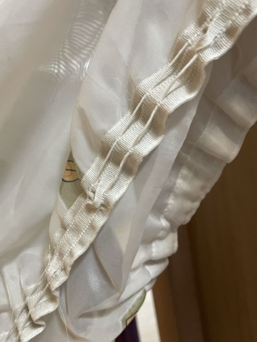 Тюлі для великих вікон, 2 варіанти (б/у)