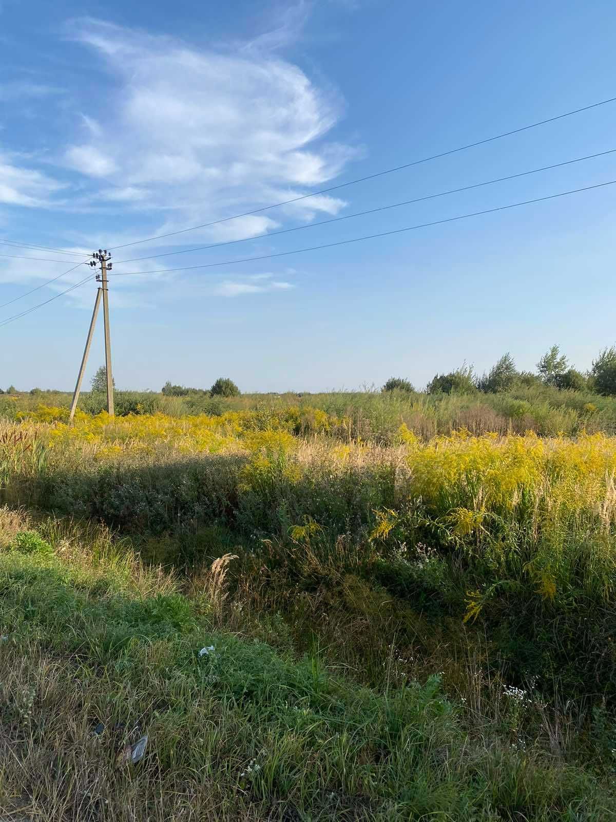 Чукалівка. Земельна ділянка комерційного призначення. перша лінія