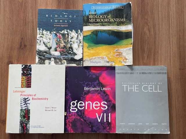 Livros científicos - Biologia, Microbiologia, Bioquimica, Genes