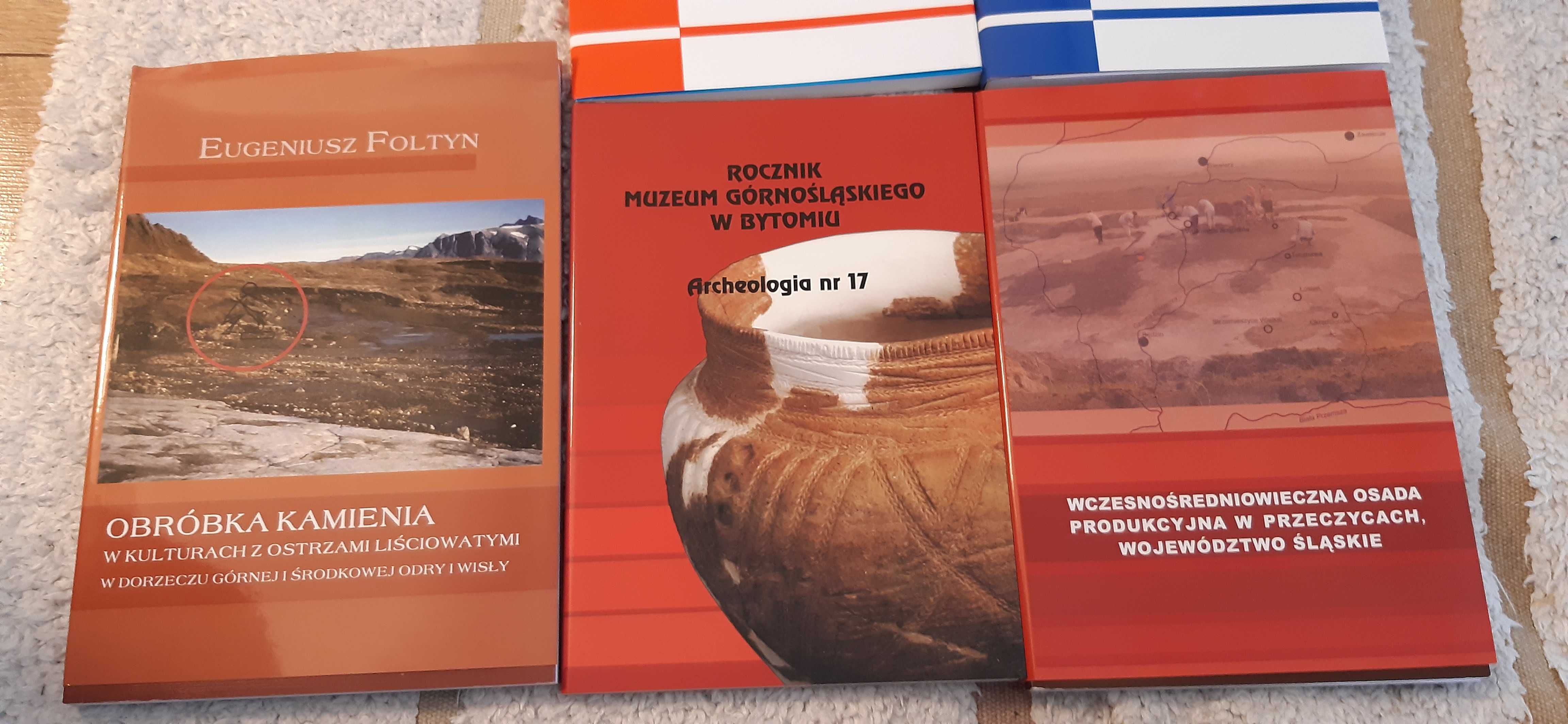 zestaw 5 książek muzeum górnośląskie i inne