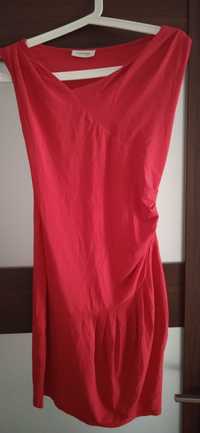 Czerwona sukienka na lato S