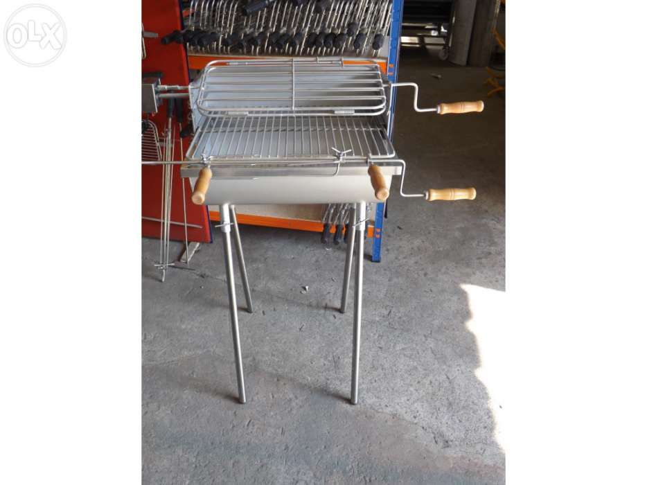 Grelhador inox com motor