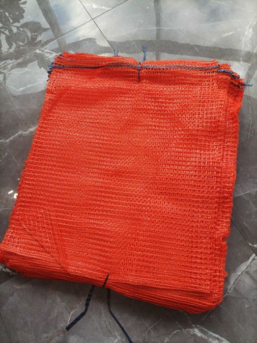 Worek raszlowy, typ W 15kg, kolor orange, na cebulę, bardzo mocne