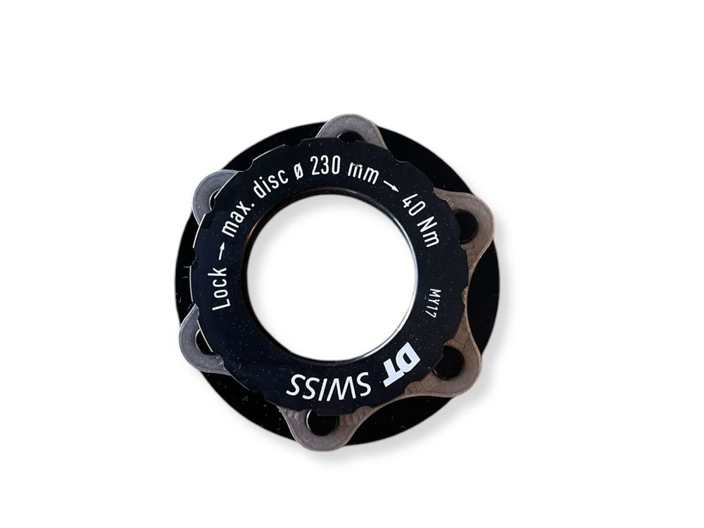 Adapter tarcz DT SWISS 6 śrub 230 mm, Center Lock FV / 062-098