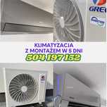 Klimatyzacja 3,5kW z montażem w 5 dni - 5 lat gwarancji!