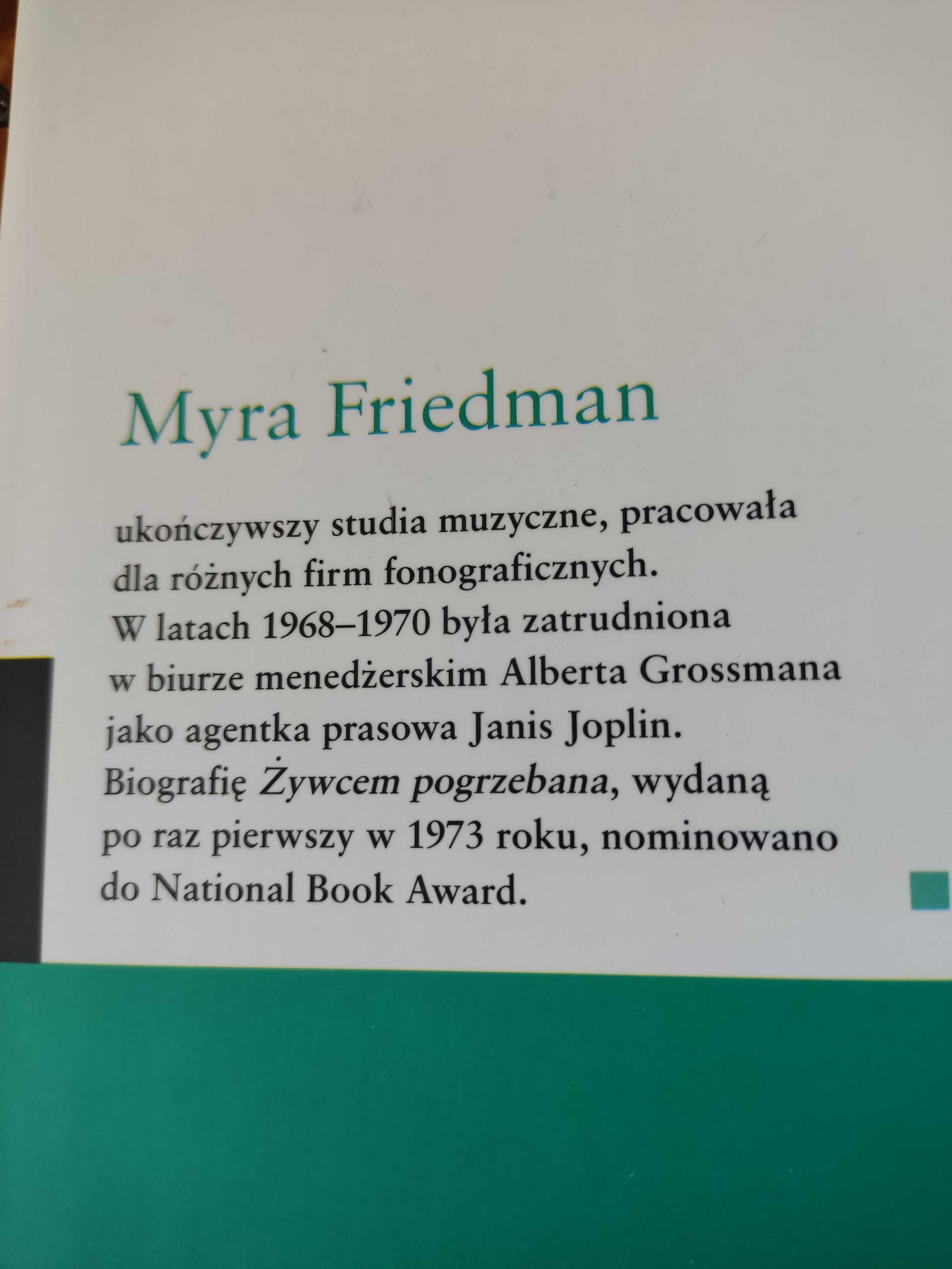 Janis Joplin Myra Friedman