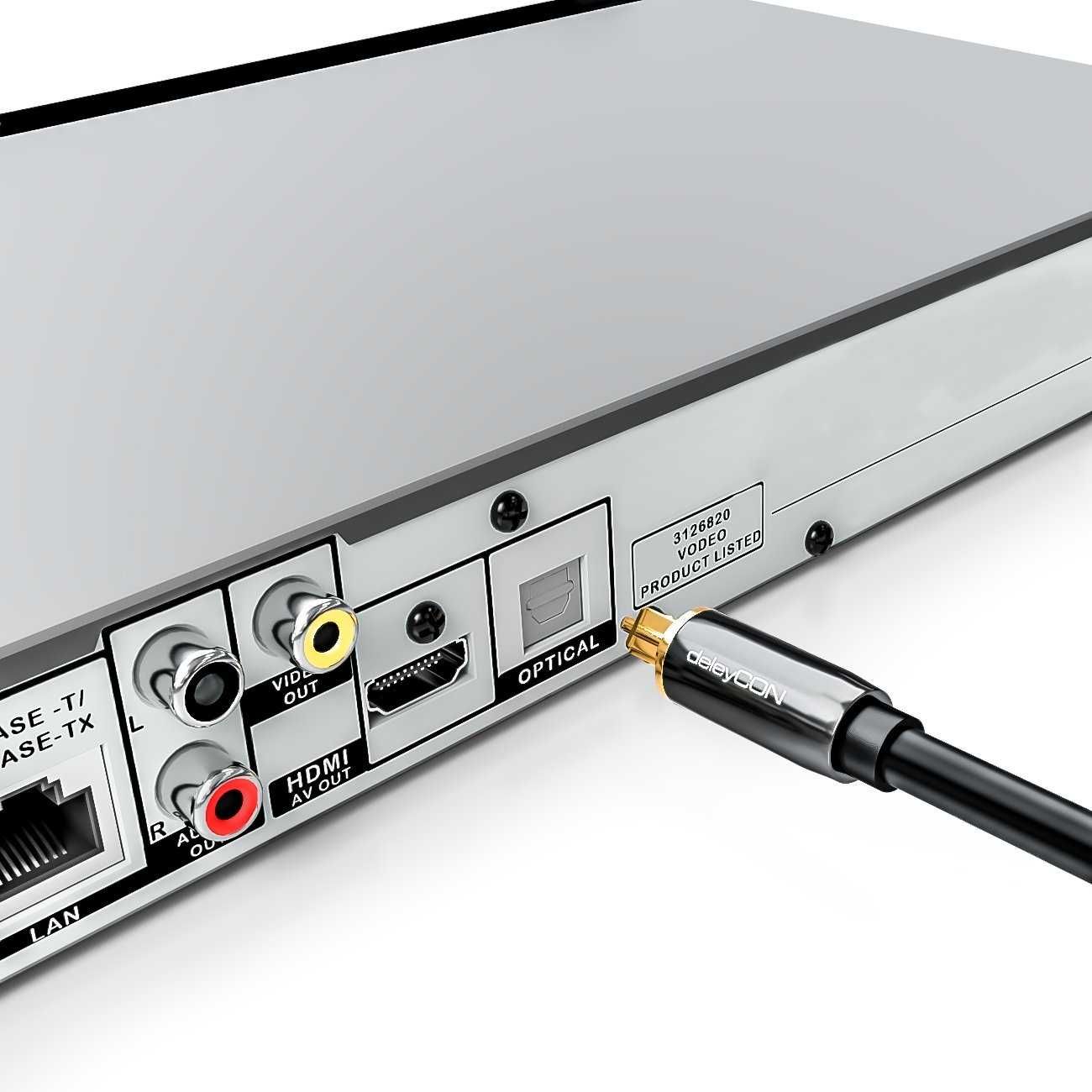 Przewód optyczny KabelDirekt TosLink 7m, spp613
