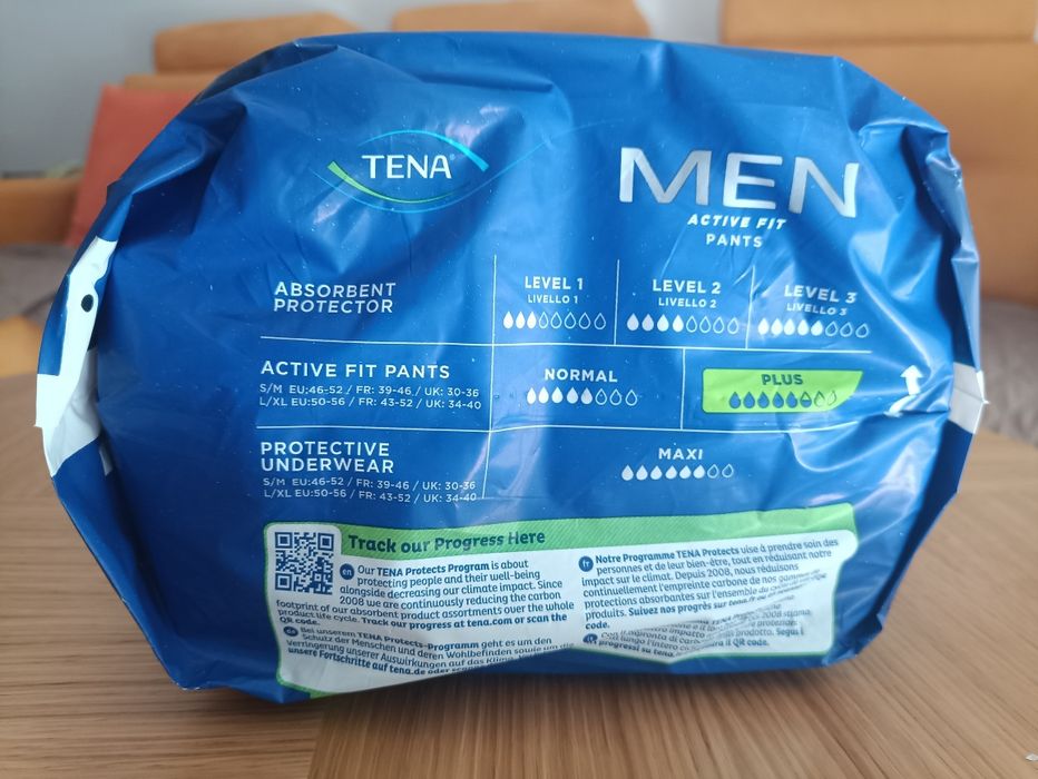 Cueca/Fralda Homem TENA S/M