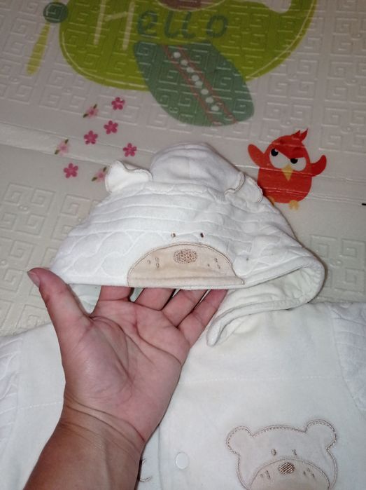 Костюм утеплений вілюровий