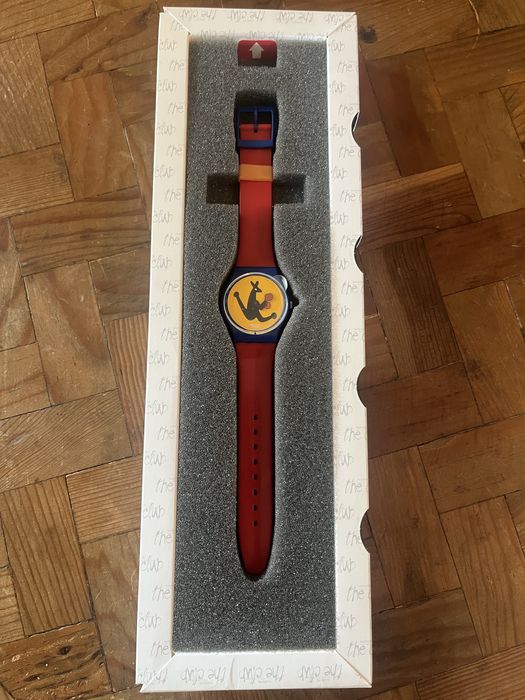 Relógio Swatch Wristory (The Club)