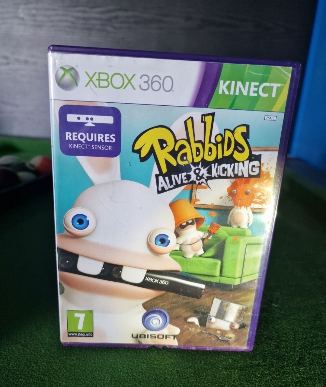 Rabbids Alive and kicking po polsku króliki Xbox 360 kinect dla dzieci