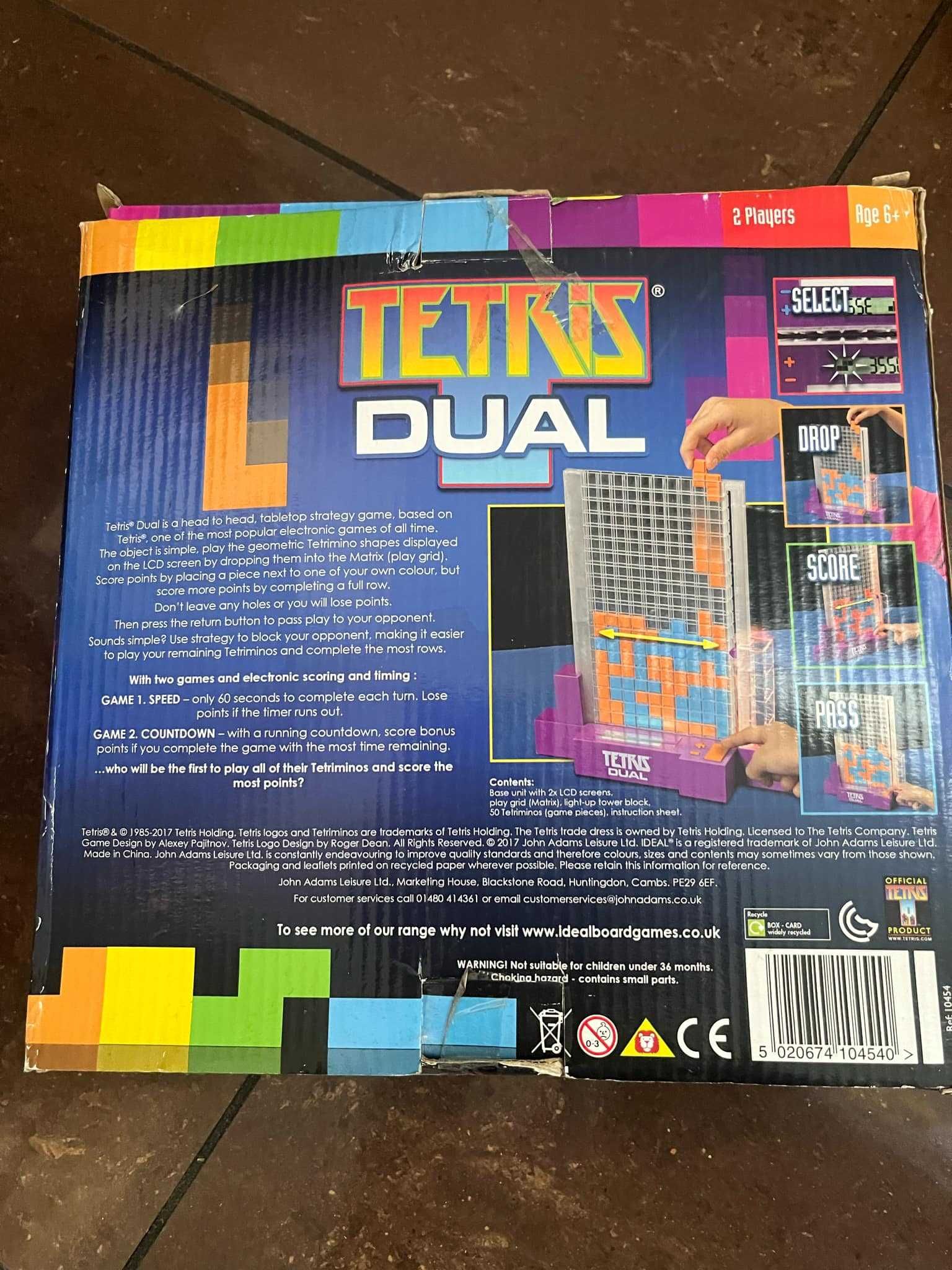 Gra strategiczna umysłowa Tetris Dual