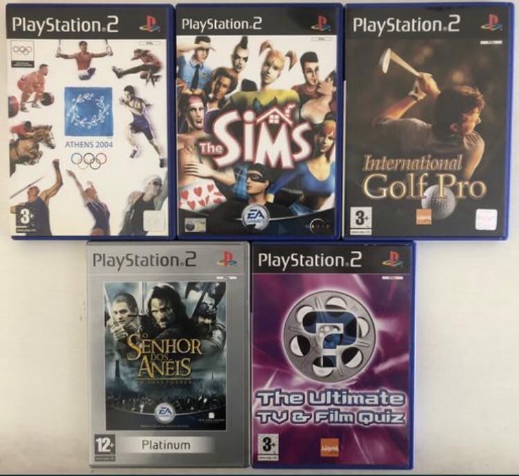 Jogos para PS2 (unidade)