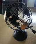 Globus ozdoba z metalu