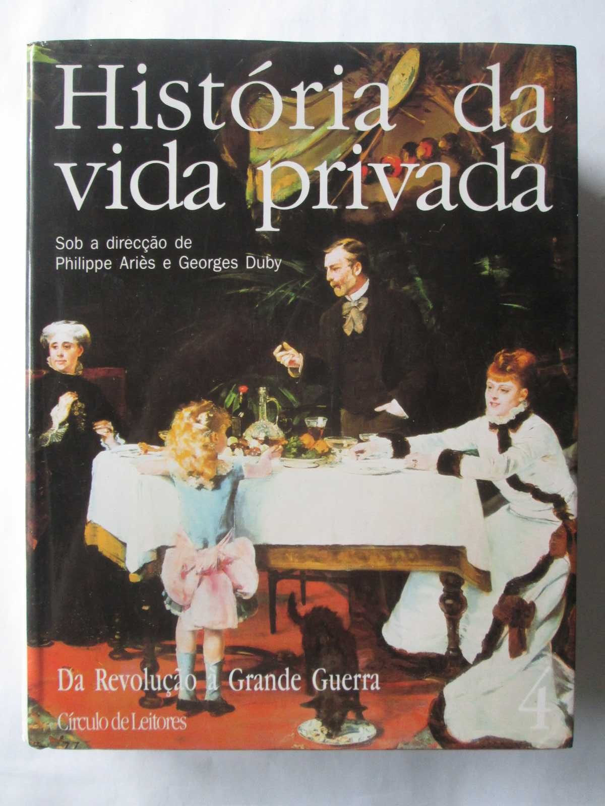 História da Vida Privada de Philippe Ariés e Georges Duby - 5 volumes