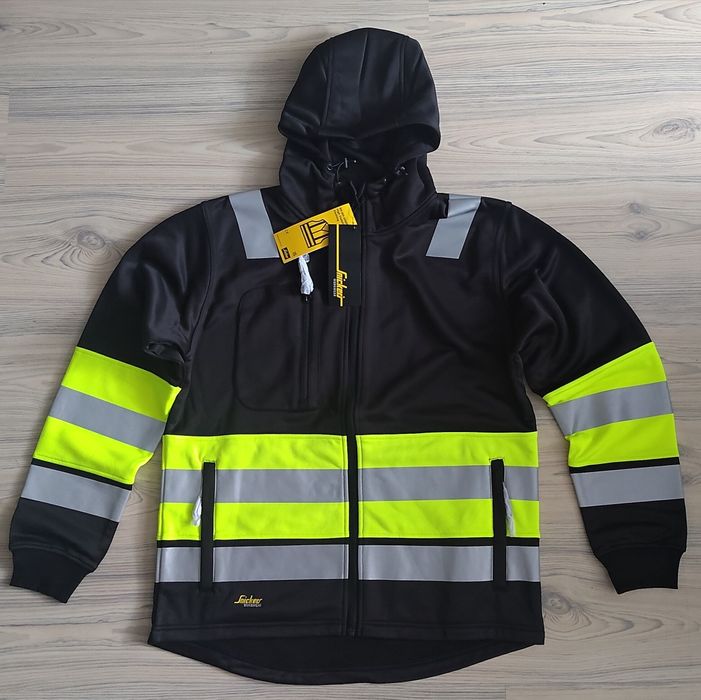 8038 Snickers L Hi-Vis bluza robocza odblaskowa monter instal BHP