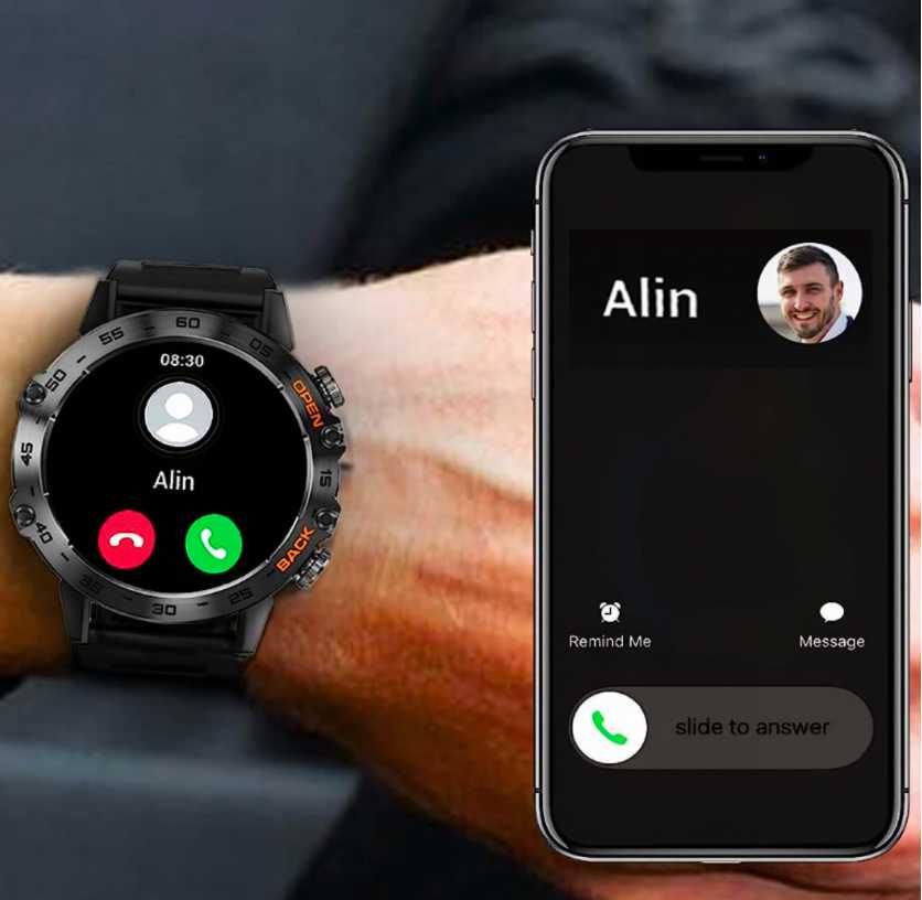 Smartwatch Męski w Zestawie z Szkłem Hartowanym!!!