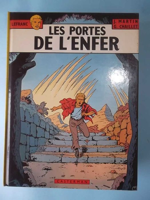 LEFRANC - Jacques Martin - álbuns de BD em língua francesa.