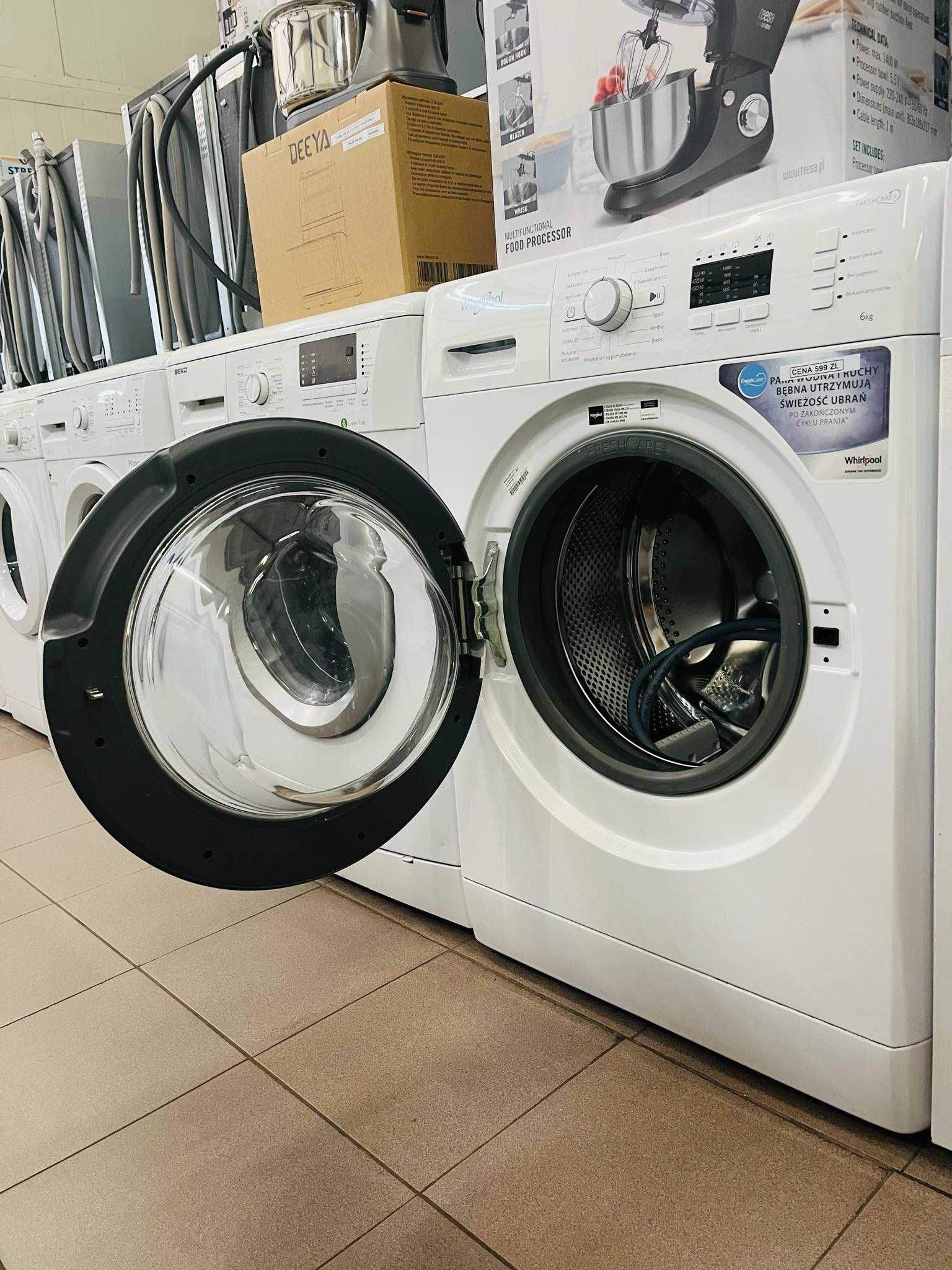 Pralka Whirlpool 6 kg załadunku 1000 Obr/min OUTLET AGD Krakowiaków 64