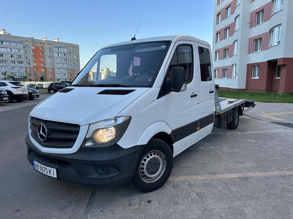 Автоевакуатор мерседес316cdi