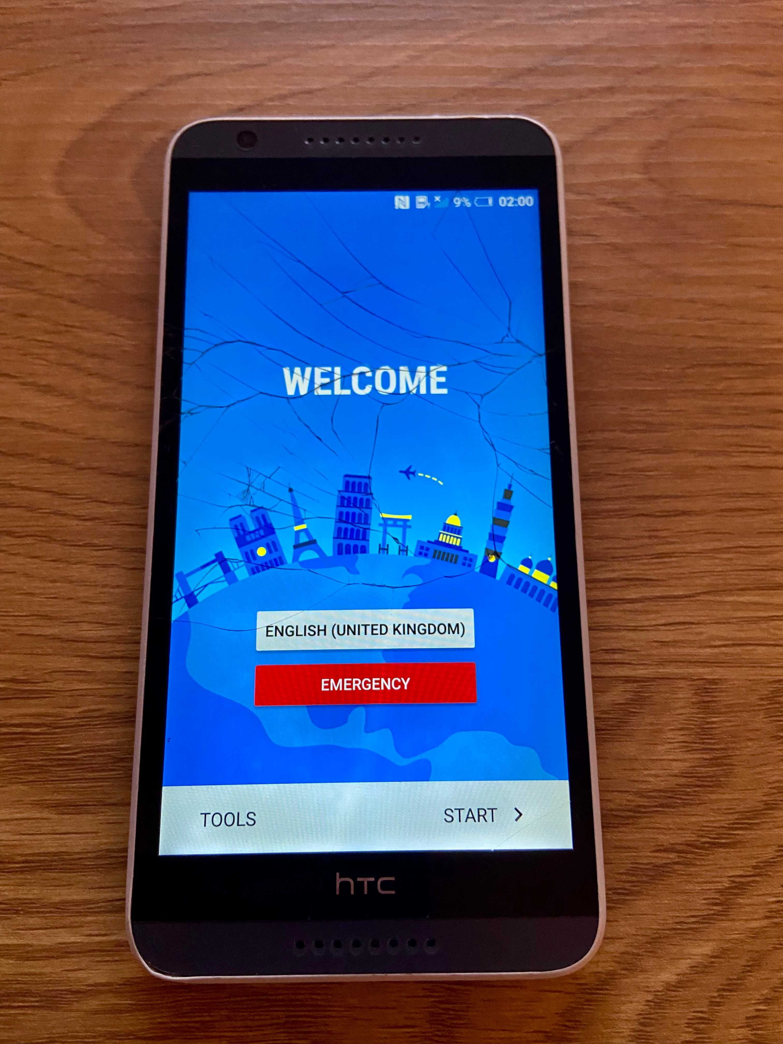 HTC Desire 820 uszkodzony ekran