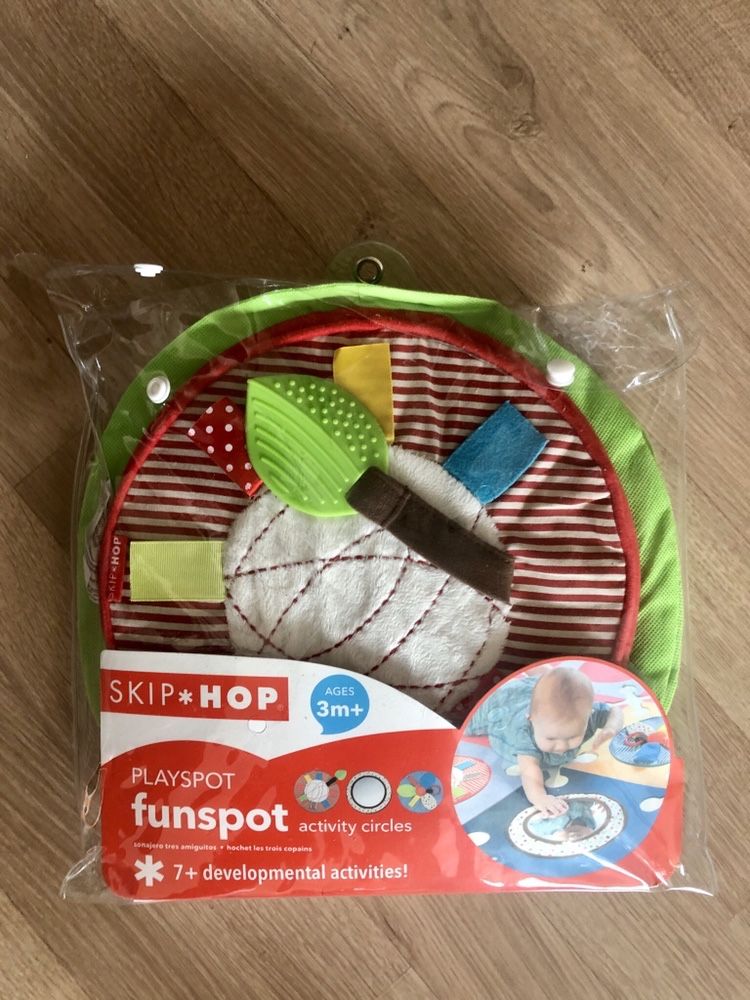 Skip Hop Funspot Krążki do maty piankowej Playspot, elem. sensoryczne