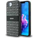 Etui DKNY Repeat Texture Pattern with Tonal Stripe na iPhone 16e - cza