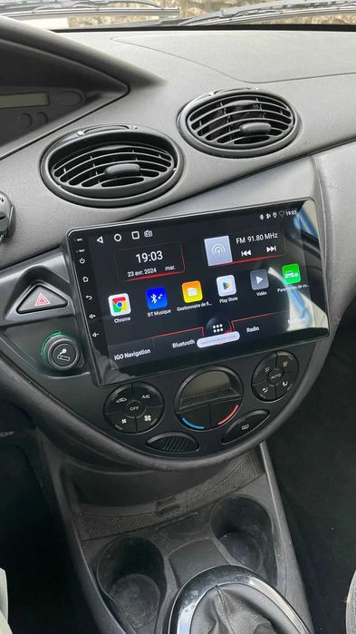 Auto Rádio Ford Focus MK1  Android 12 Ano 1998 até 2004