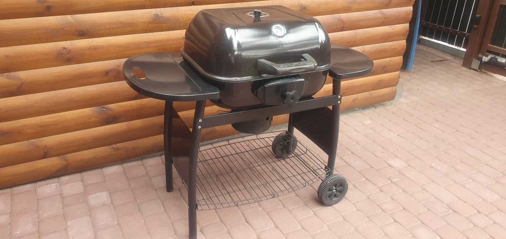 Grill ogrodowy duży weglowy