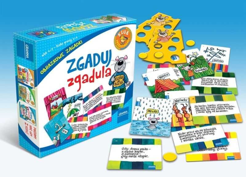 GRANNA ZGADUJ ZGADULA Obrazkowe zagadki gra
