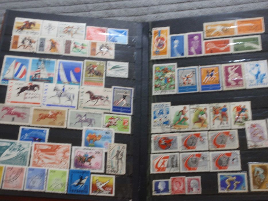 альбом с марками спорт