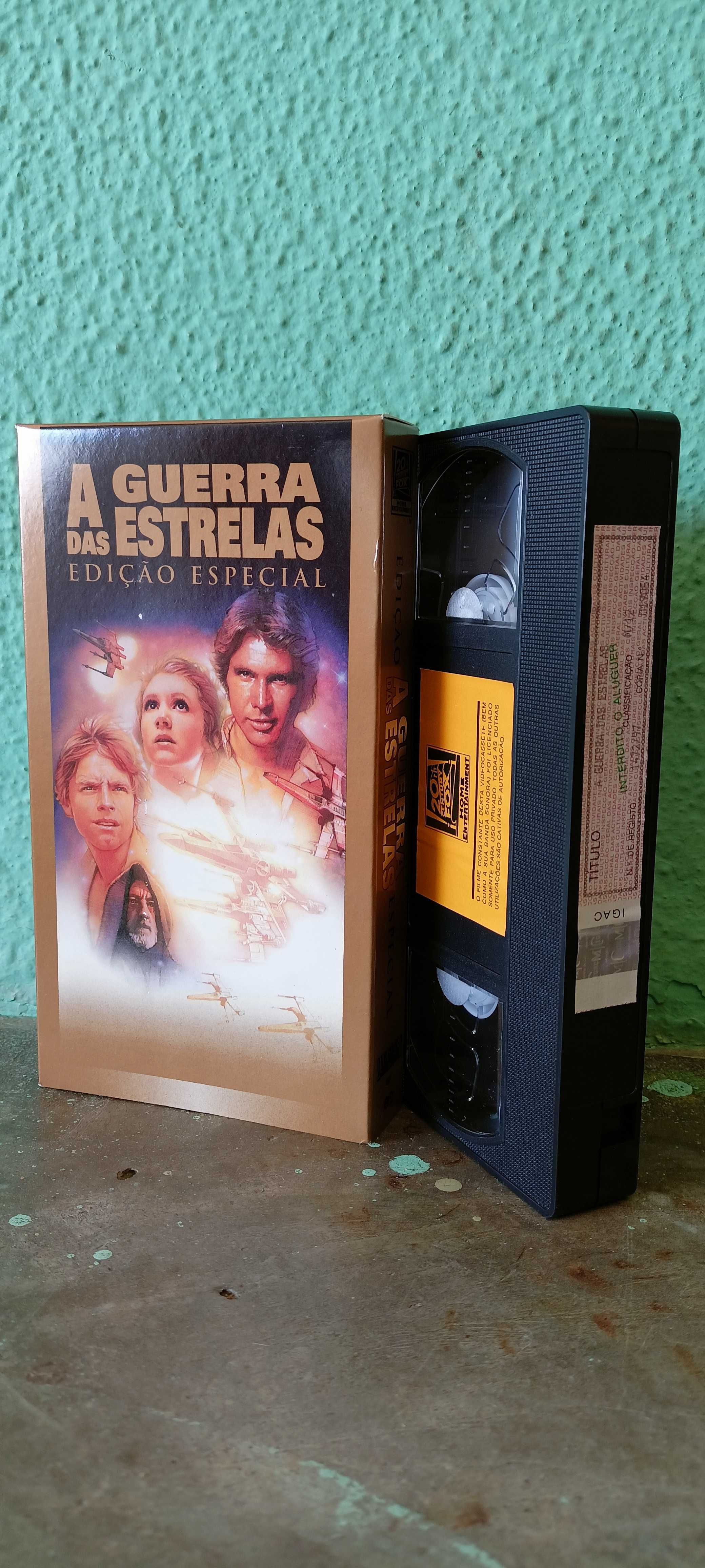 Trilogia Star Wars VHS Cassete