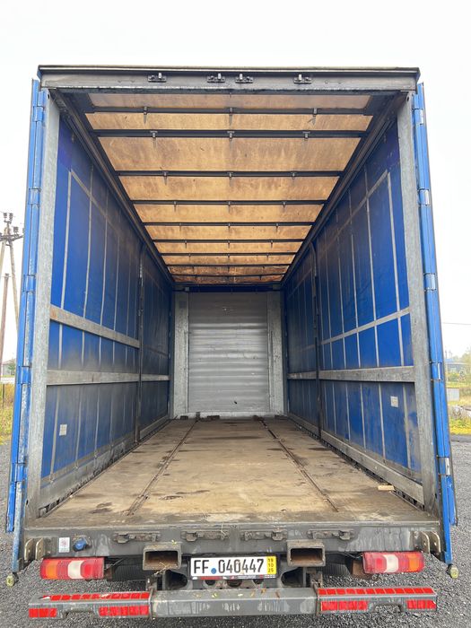 Zabudowa Firanka Plandeka Skrzynia Ładunkowa 7.30m mercedes man firana