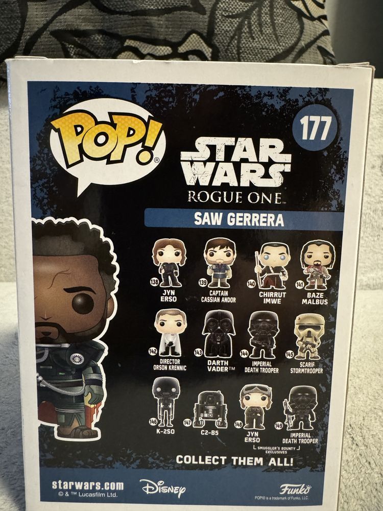 Funko pop Star Wars Saw Gererra 2017 fall convention