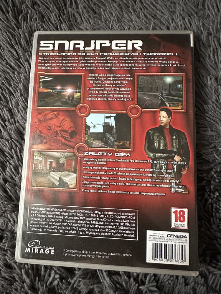 Gra Sniper +18 PC