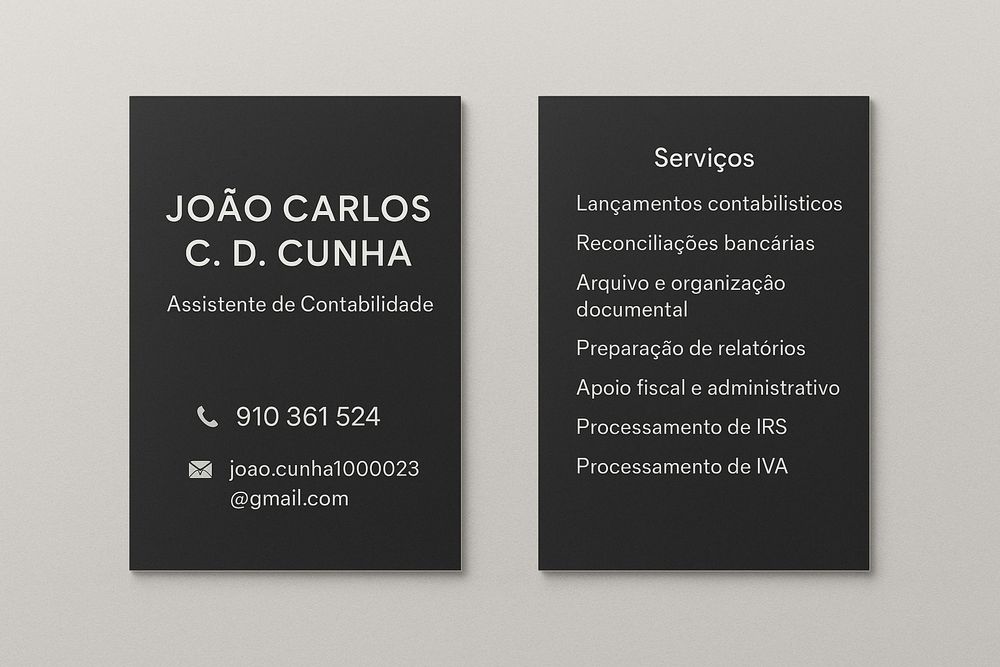 Serviços de contabilidade IRS / IVA / Seg. Social Orçamentos grátis