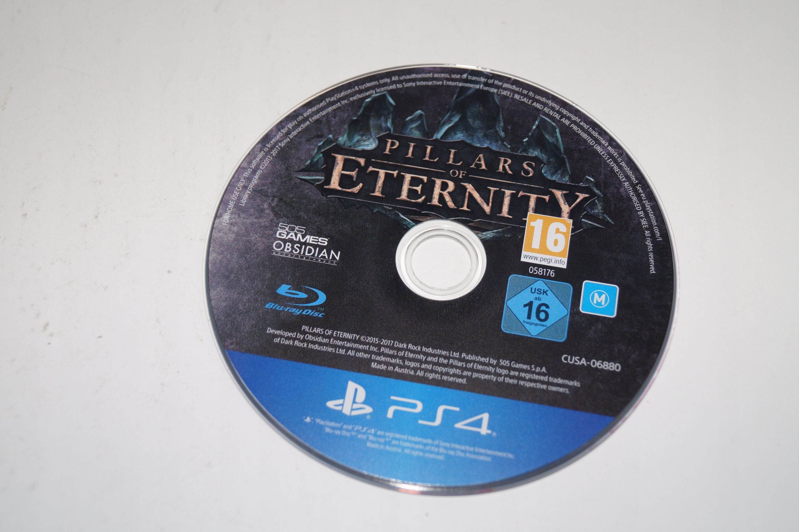 Pillars Of Eternity- Complete Edition Playstation 4 (Ps4) Pl Napisy