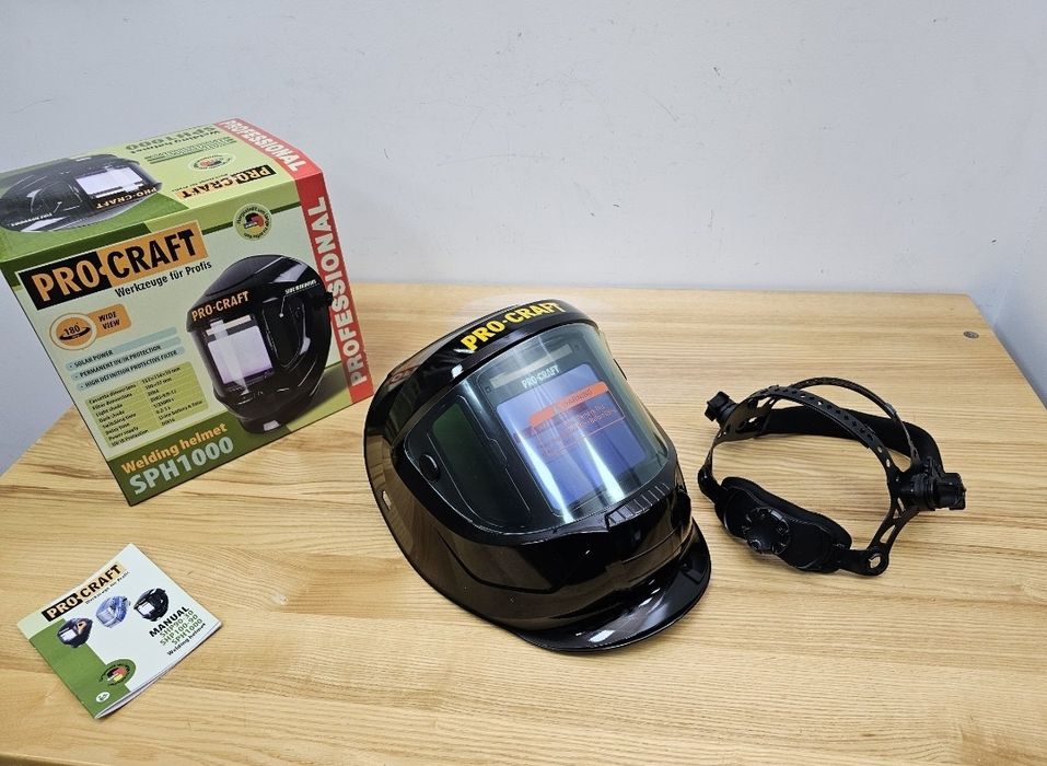 NEW Маска сварочная Procraft SPH1000 Pro Хамелеон +Боковые окна