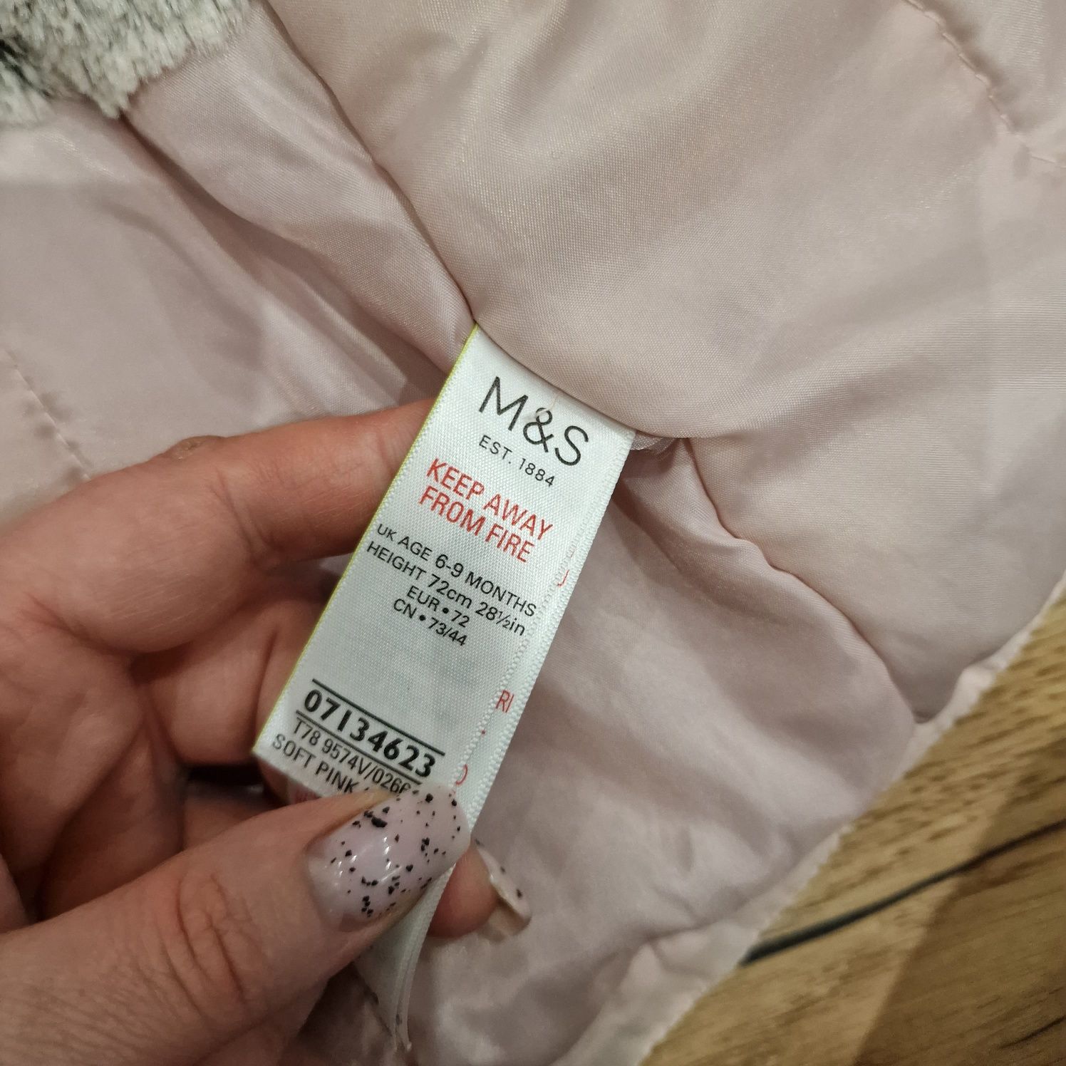 Kurtka parka 68 74 Marks Spencer