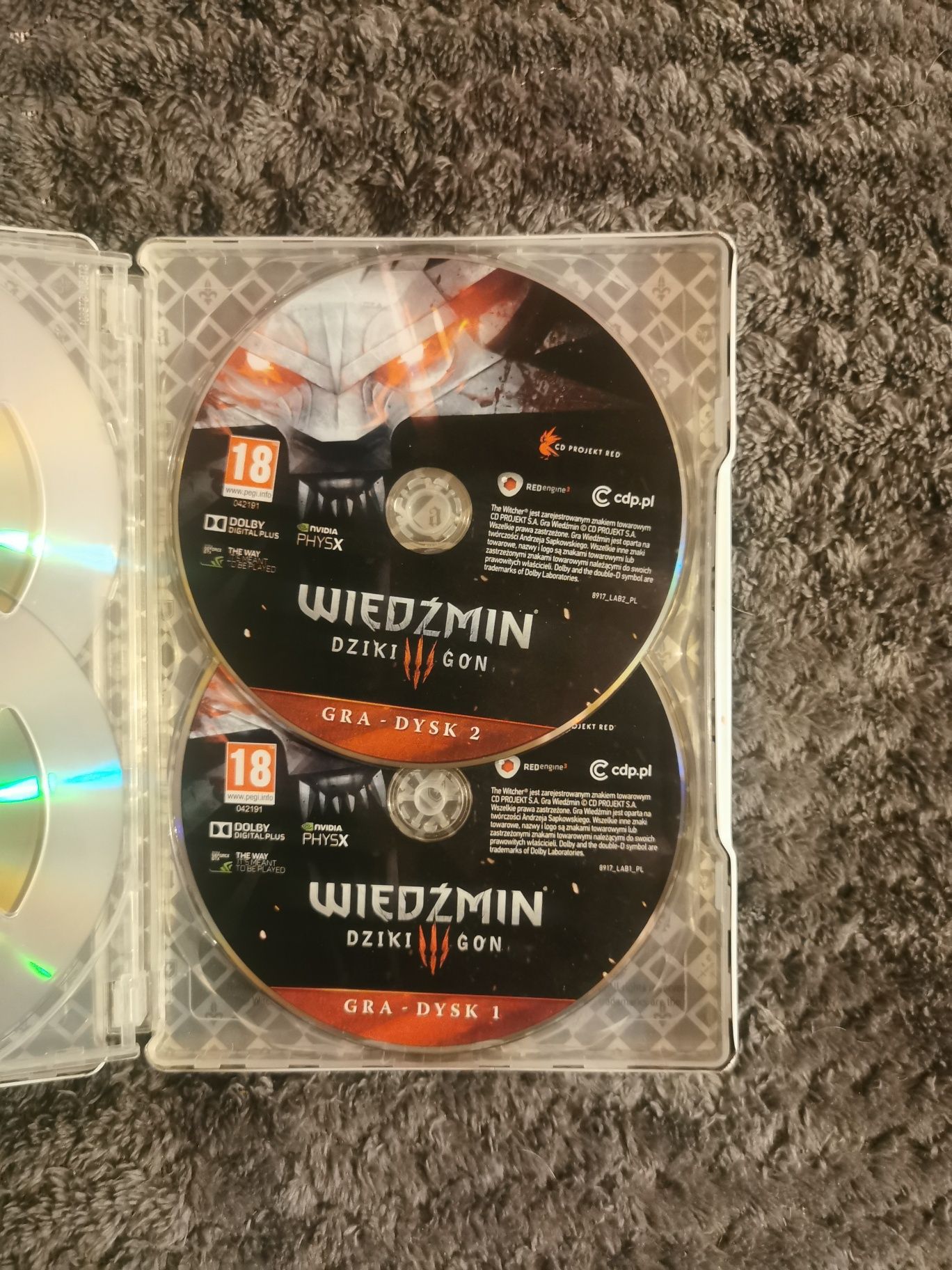 Wiedźmin 3: Dziki Gon – Edycja Steelbook PC + 4 płyty + ścieżka dźwięk